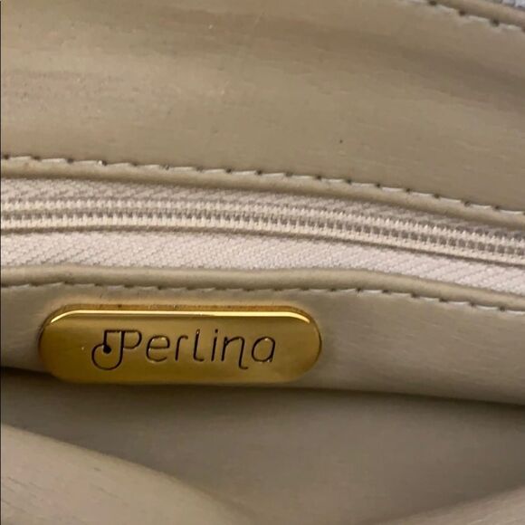 Perlina Bone Leather Shoulder Bag - Picture 4 of 7